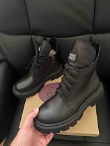 Ботинки Garti 360 чорна шкіра байка в магазине Фонтан Обуви