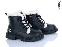 Ботинки Clibee N5047 black в магазине Фонтан Обуви