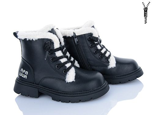 Ботинки Clibee N5047 black в магазине Фонтан Обуви