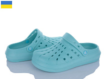 Кроксы Roks Progress 151 бірюзовий в магазине Фонтан Обуви