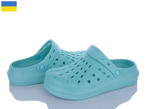 Кроксы Roks Progress 151 бірюзовий в магазине Фонтан Обуви