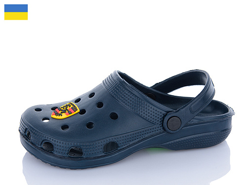 Кроксы Sanlin2 SV018 підліток т.синій в магазине Фонтан Обуви