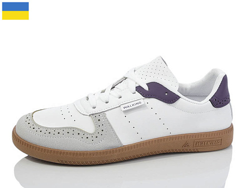 Кроссовки Malibu AB720-4 білий-фіол в магазине Фонтан Обуви