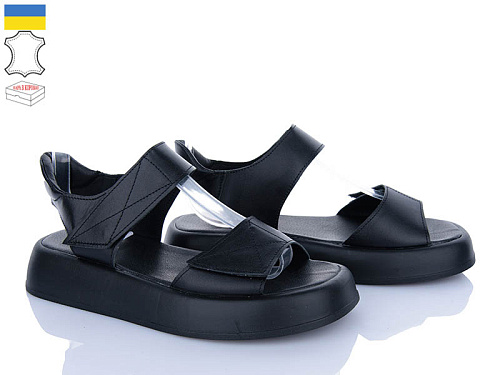 Босоножки A.N.I.One 4070-59 чорний шк. в магазине Фонтан Обуви