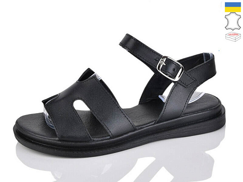 Босоножки Mermaid 13-1 чорний в магазине Фонтан Обуви