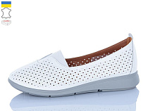 Туфли Sali 010-1 білий сір-п. в магазине Фонтан Обуви