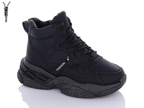 Ботинки Princess D26 black в магазине Фонтан Обуви