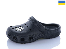 Кроксы Sanlin2 H3 чорний джибітси в асортіменті в магазине Фонтан Обуви