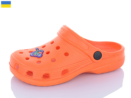 Кроксы Inblu 017 помаранчевий в магазине Фонтан Обуви