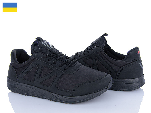 Кроссовки Dago Прогрес M4023 чорний в магазине Фонтан Обуви