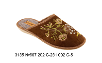 Тапочки женские  3135 №607 202 С-231 092  С-5 в магазине Фонтан Обуви