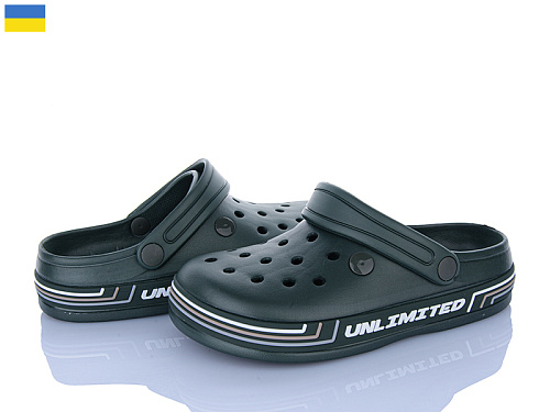 Кроксы Roks 602 хакі в магазине Фонтан Обуви