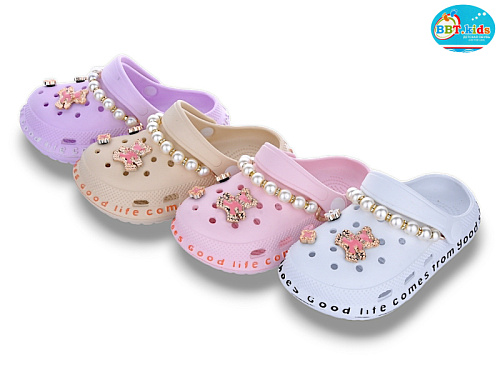 Кроксы Bbt A9136-3 mix в магазине Фонтан Обуви