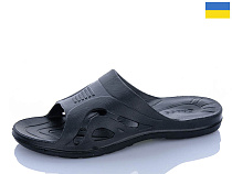 Шлепанцы Sanlin2 SV004 підкова чорний в магазине Фонтан Обуви