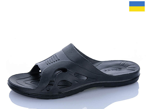 Шлепанцы Sanlin2 SV004 підкова чорний в магазине Фонтан Обуви