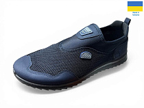 Слипоны Rai Shoes 29-01 синій в магазине Фонтан Обуви