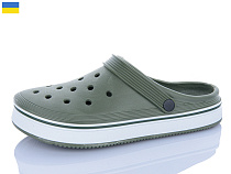 Кроксы Inblu 5001 хакі в магазине Фонтан Обуви