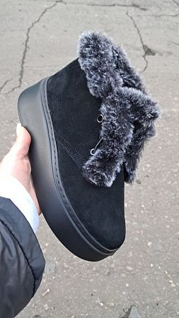 Ботинки 27817 чёрн VL Lч. в магазине Фонтан Обуви