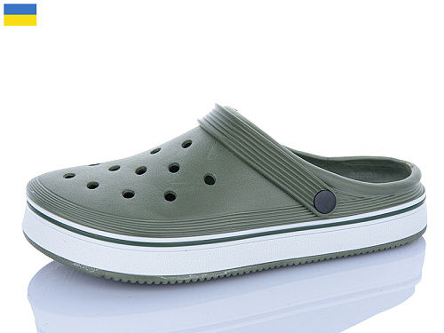 Кроксы Inblu 5001 хакі в магазине Фонтан Обуви