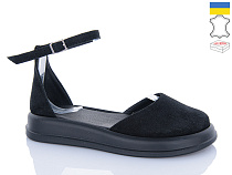 Туфли Sali 2222 чорний з чор-п. в магазине Фонтан Обуви