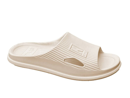 Шлепанцы Успіх L112 бежевий в магазине Фонтан Обуви