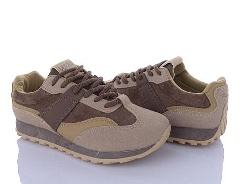 Кроссовки Violeta 182-47 coffee в магазине Фонтан Обуви