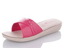 Шлепанцы Sanabel S4145 pink батал в магазине Фонтан Обуви