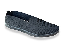 Слипоны Rai Shoes F06-005 чорний в магазине Фонтан Обуви