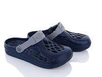 Кроксы Demur DSL129 синій-сірий в магазине Фонтан Обуви