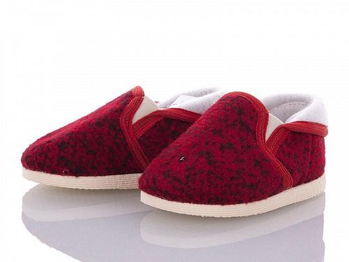 Тапочки Берегиня 1013 черный-красный в магазине Фонтан Обуви