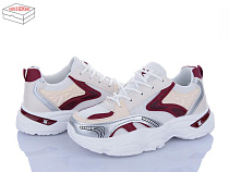 Кроссовки Sindikat M4 white-red в магазине Фонтан Обуви