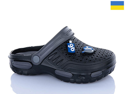 Кроксы Progress 45 чорний в магазине Фонтан Обуви