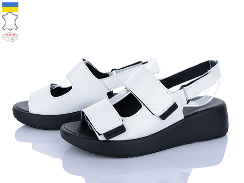 Босоножки A.N.I.One 4077-25 білий шк. в магазине Фонтан Обуви