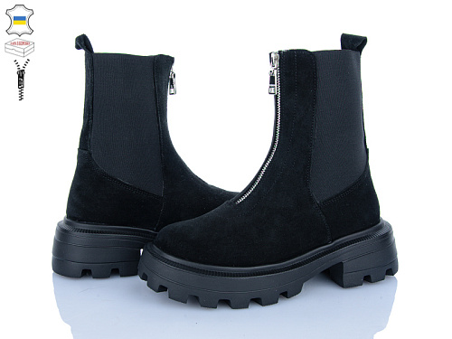 Ботинки Viscala 27907VL чорний в магазине Фонтан Обуви