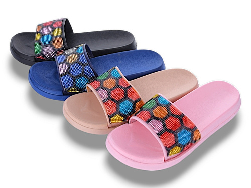 Шлепанцы Lion-Lu 123-4 mix в магазине Фонтан Обуви