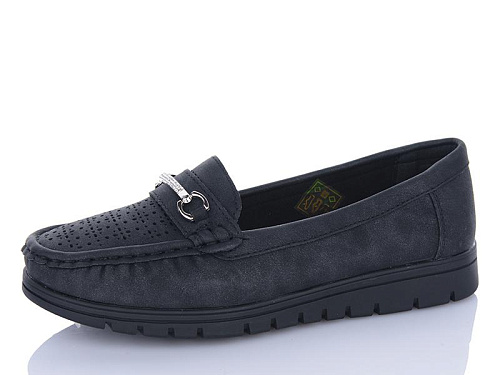 Туфли X&L JSD007 black в магазине Фонтан Обуви