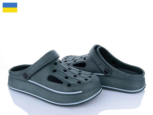 Кроксы Golden Lion E252 зелений в магазине Фонтан Обуви