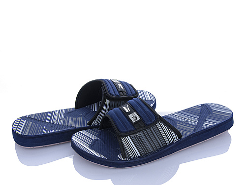 Шлепанцы Obuv Ok 14-10 (98986) navy в магазине Фонтан Обуви