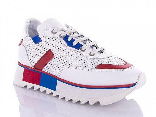 Кроссовки Ladymia Tom white в магазине Фонтан Обуви