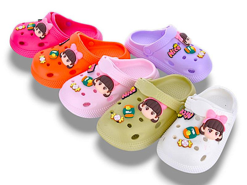 Кроксы M&L Alex13 351-4 mix в магазине Фонтан Обуви