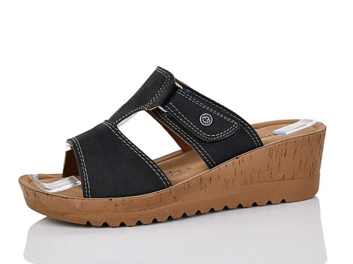 Шлепанцы Gurkem 329779 чорний в магазине Фонтан Обуви