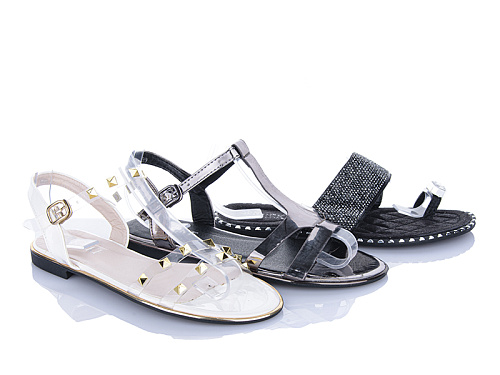 Босоножки Viktoria W01-M03-W05 mix в магазине Фонтан Обуви