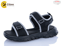 Босоножки Clibee-Apawwa AC703-2 black-grey в магазине Фонтан Обуви