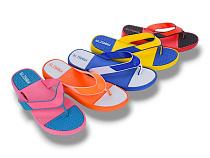 Шлепанцы Viktoria 48-208 mix в магазине Фонтан Обуви