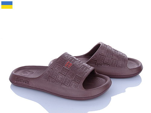 Шлепанцы Golden Lion 144 шоколад в магазине Фонтан Обуви