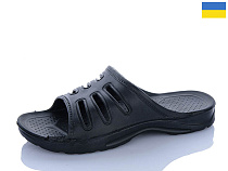 Шлепанцы Sanlin2 SV012 краб чорний в магазине Фонтан Обуви