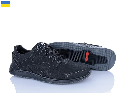 LVOVBAZA2 Yulius 89 чорний в магазине Фонтан Обуви