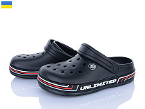 Кроксы Roks 602 чорний в магазине Фонтан Обуви