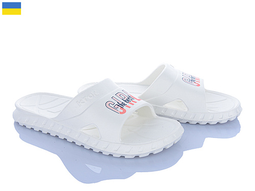 Шлепанцы Vladimir Крок C74 білий в магазине Фонтан Обуви