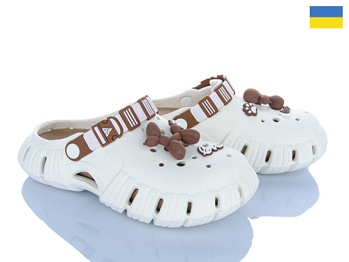 Кроксы Inblu DS77 білий в магазине Фонтан Обуви